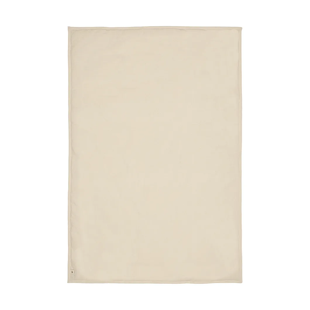 Koc Lunden, Off-white-dark chocolate, 80x110 cm Ferm Living