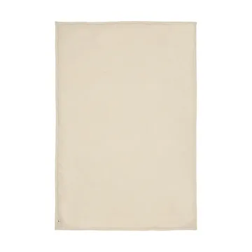 Koc Lunden - Off-white-dark chocolate, 80x110 cm - Ferm Living