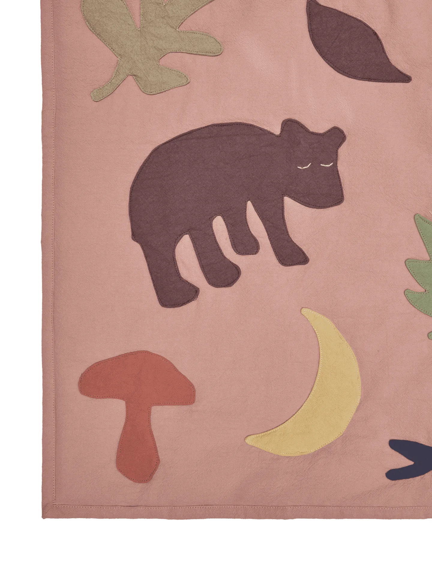 Koc Lunden, Rose-multi, 80x110 cm Ferm Living