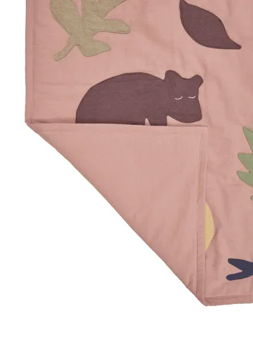 Koc Lunden - Rose-multi, 80x110 cm - Ferm Living