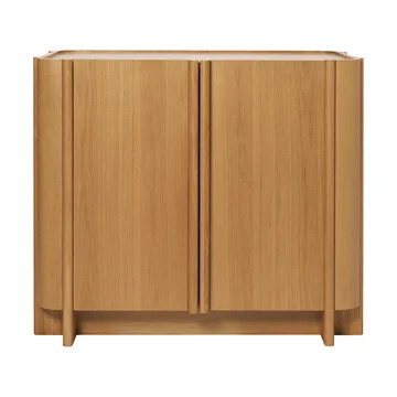 Komoda Tilu - Natural oak, 103x58x90 cm - Ferm Living