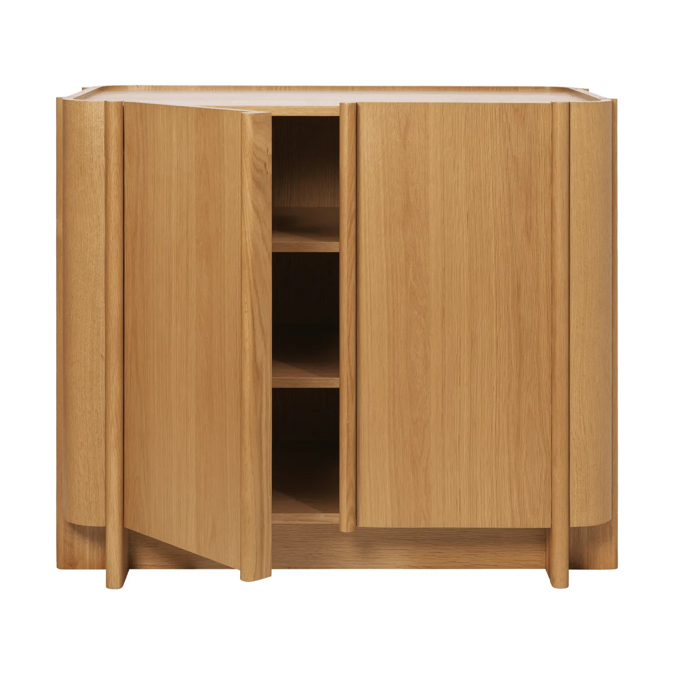 Komoda Tilu, Natural oak, 103x58x90 cm Ferm Living