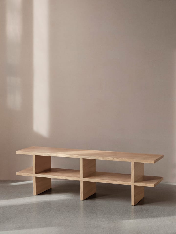 Kona ławka, Oak natural veneer Ferm Living