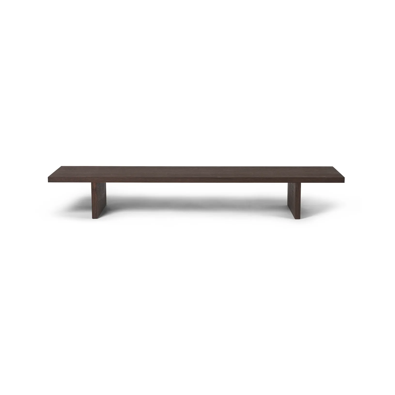 Kona display table boczny stolik, Dark stained oak veneer Ferm Living