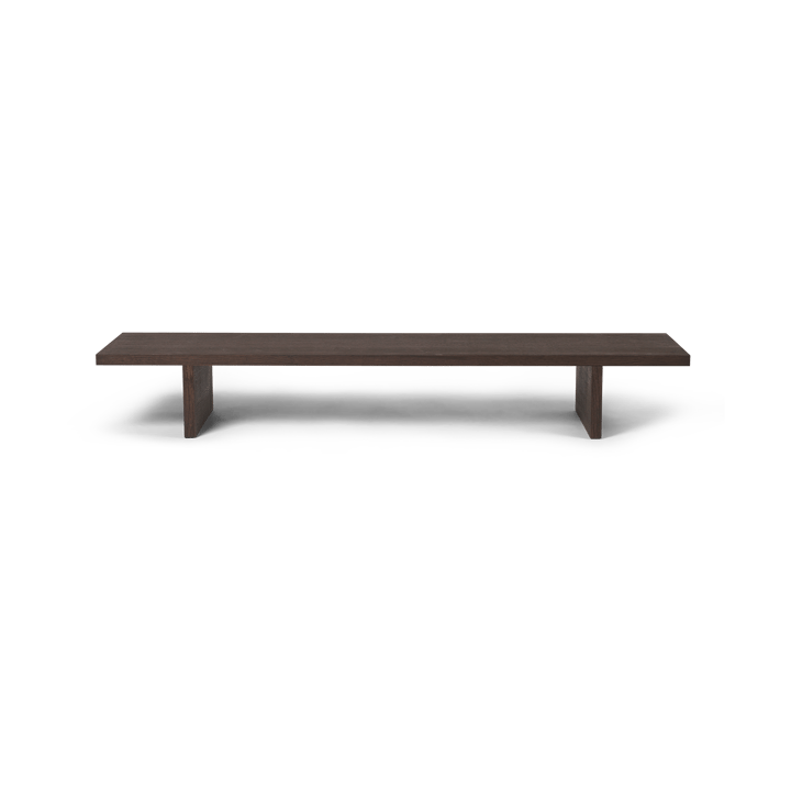 Kona display table boczny stolik - Dark stained oak veneer - Ferm Living
