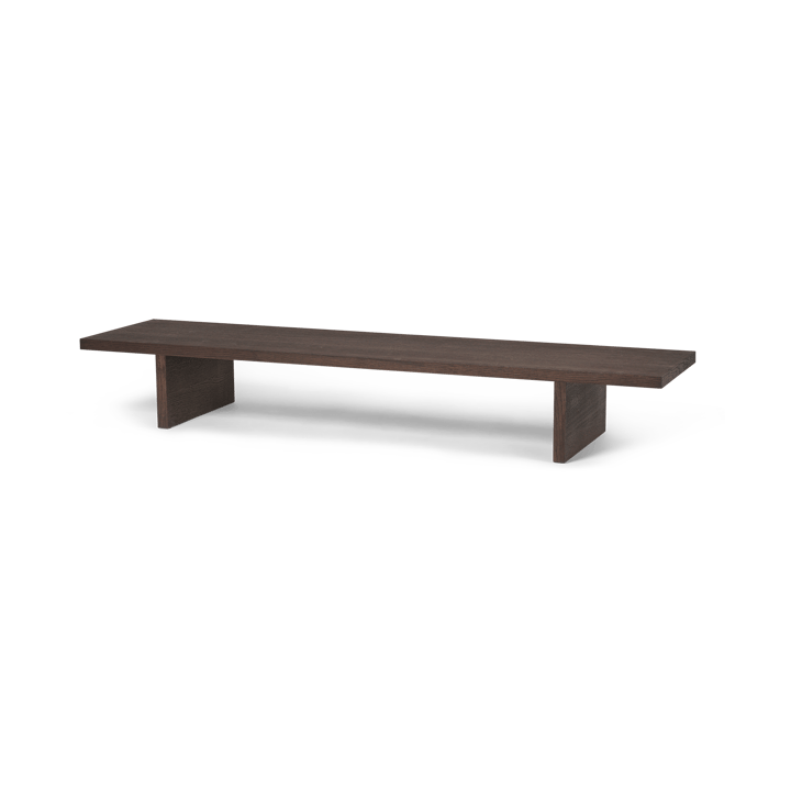 Kona display table boczny stolik - Dark Stained oak veneer - ferm LIVING
