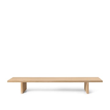 Kona display table boczny stolik - oak Natural veneer - ferm LIVING
