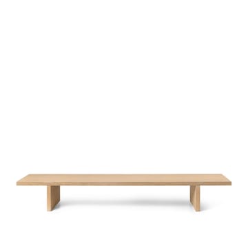 Kona display table boczny stolik - oak Natural veneer - Ferm Living