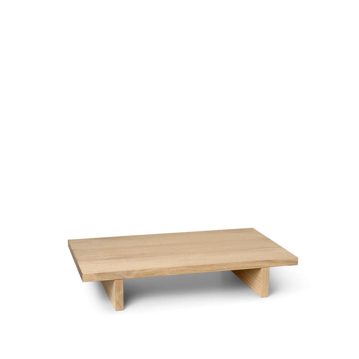 Kona low table boczny stolik - oak Natural veneer - Ferm LIVING