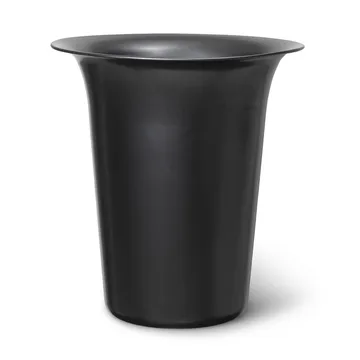 Kosz aluminiowy Spun, wysoki Ø35 cm - Czarne aluminium  - Ferm Living