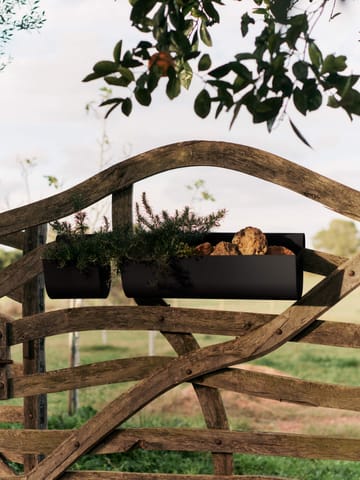 Kosz balkonowy Uma mała 20 cm - Black - Ferm Living