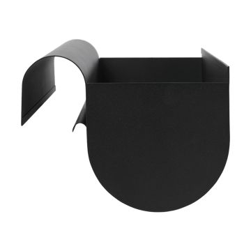 Kosz balkonowy Uma medium 45 cm - Black - Ferm Living