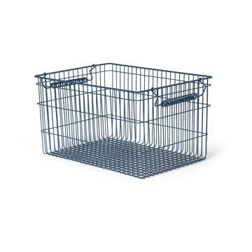 Kosz Cala sztaplowalny 2-pak - Dark blue - Ferm Living