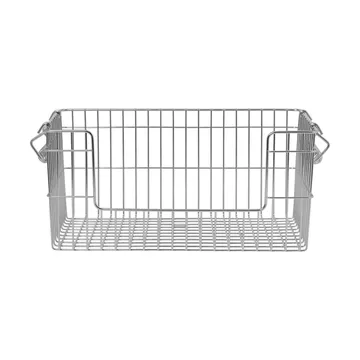 Kosz Cala sztaplowalny 2-pak - Stainless Steel, 28,7x18x13 cm - Ferm Living