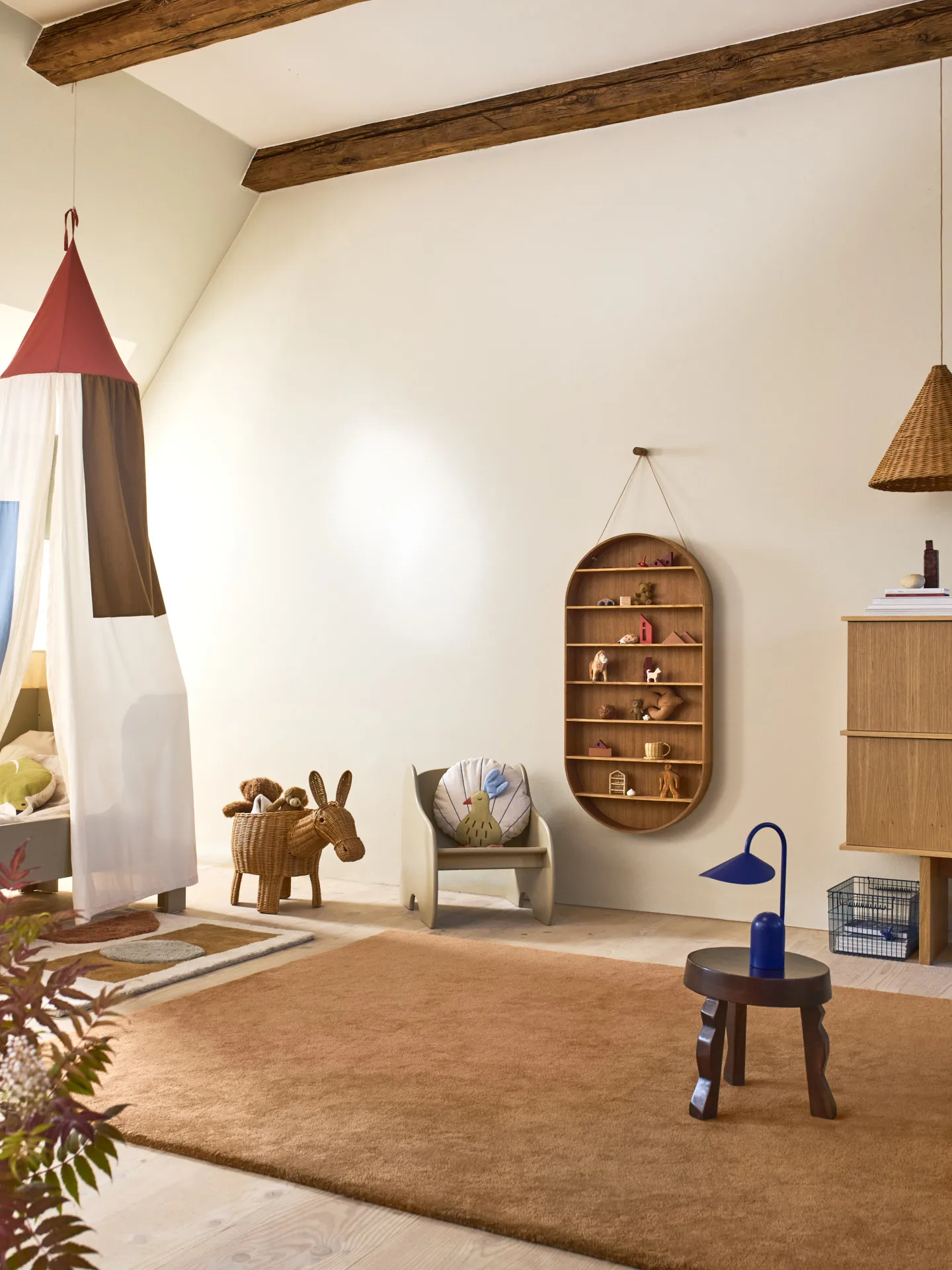 Kosz do przechowywania Donkey 49x35x66 cm, Natural Ferm Living