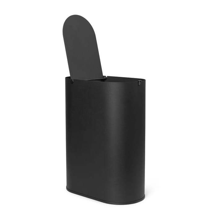Kosz na odpady Enkel medium, Czarny Ferm Living