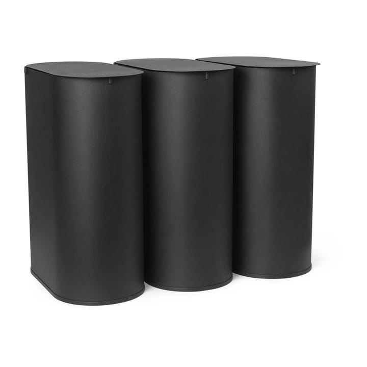 Kosz na odpady Enkel medium, Czarny Ferm Living