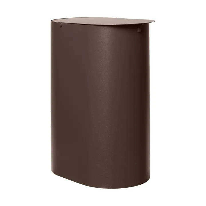 Kosz na odpady Enkel small - Dark chocolate - Ferm Living
