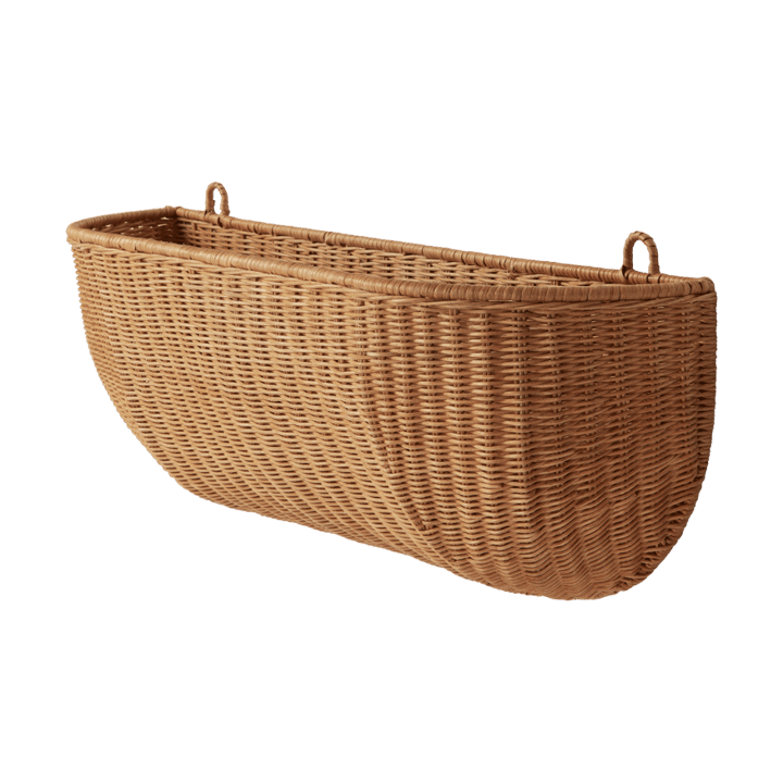 Kosz ścienny Braided wall pocket 25x75 cm, Natural Ferm Living