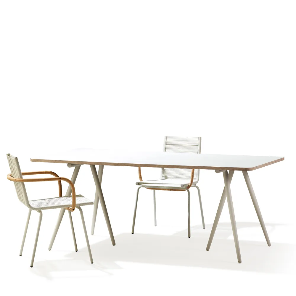 Kozetka Turn, tkanina fiord by kvadrat dark grey, czarny stojak Ferm Living