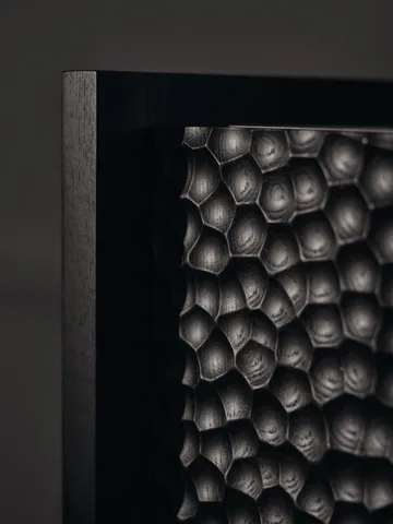 Kredens Scarni - Ciemno bejcowany jesion, 163×50×74 cm - Ferm Living