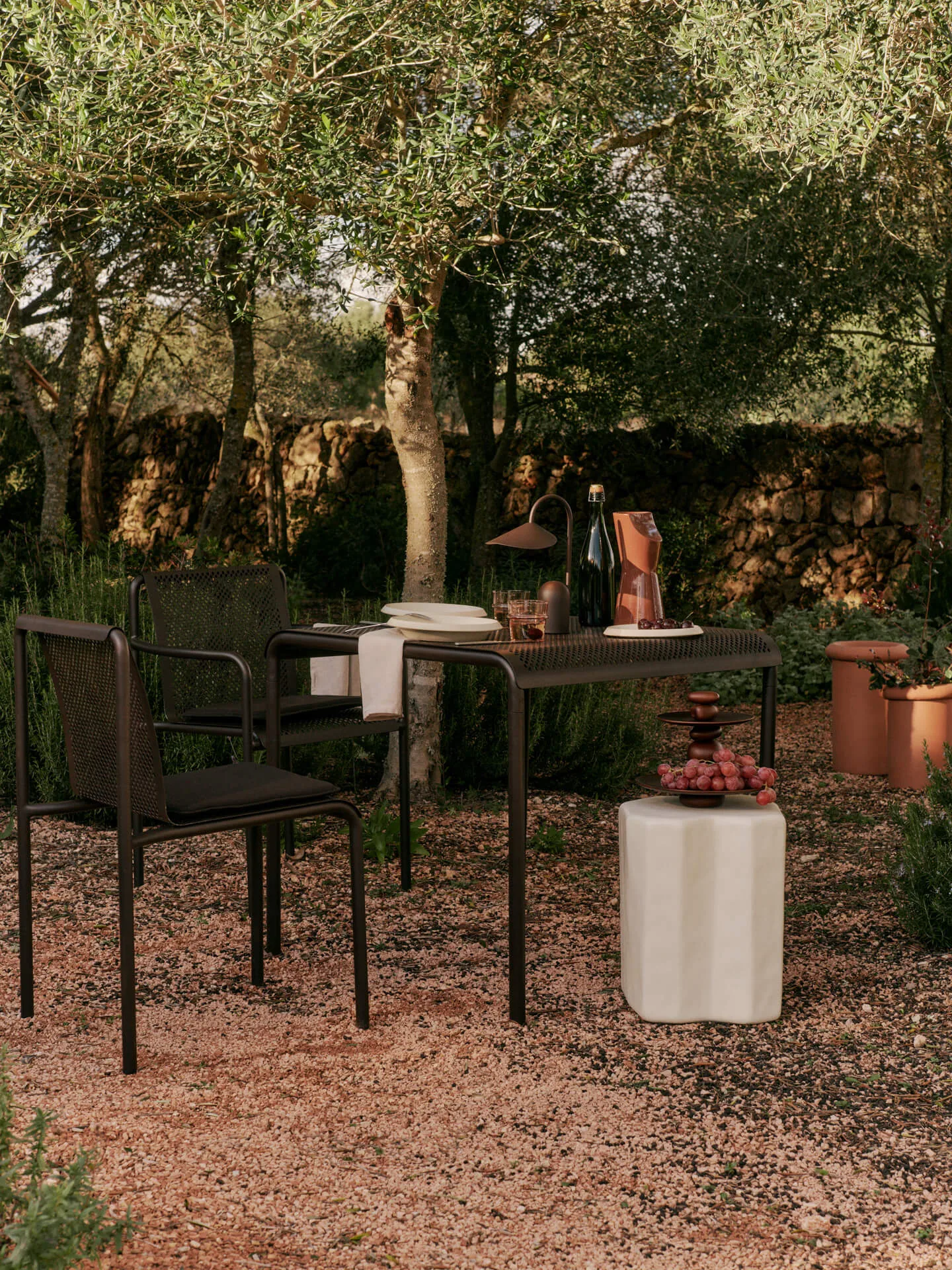 Krzesło Dapple, Dark Chocolate Ferm Living