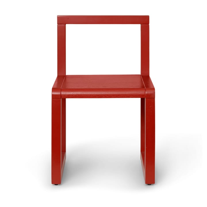 Krzesło dziecięce Little Architecht - Poppy red - Ferm Living