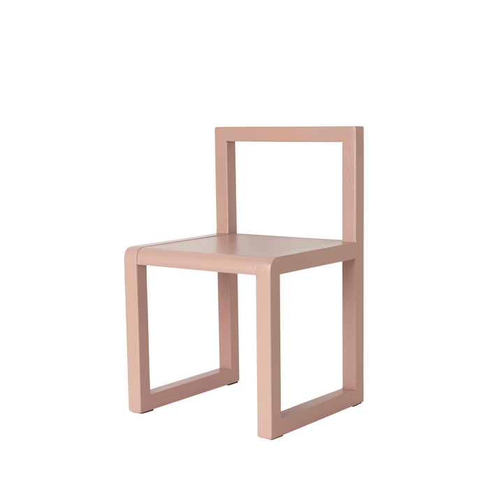 Krzesło dziecięce Little Architecht - różowy, okleina jesionowa - Ferm LIVING