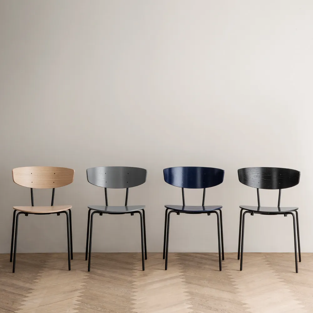 Krzesło Herman, Natural oak, dębowe nogi Ferm Living