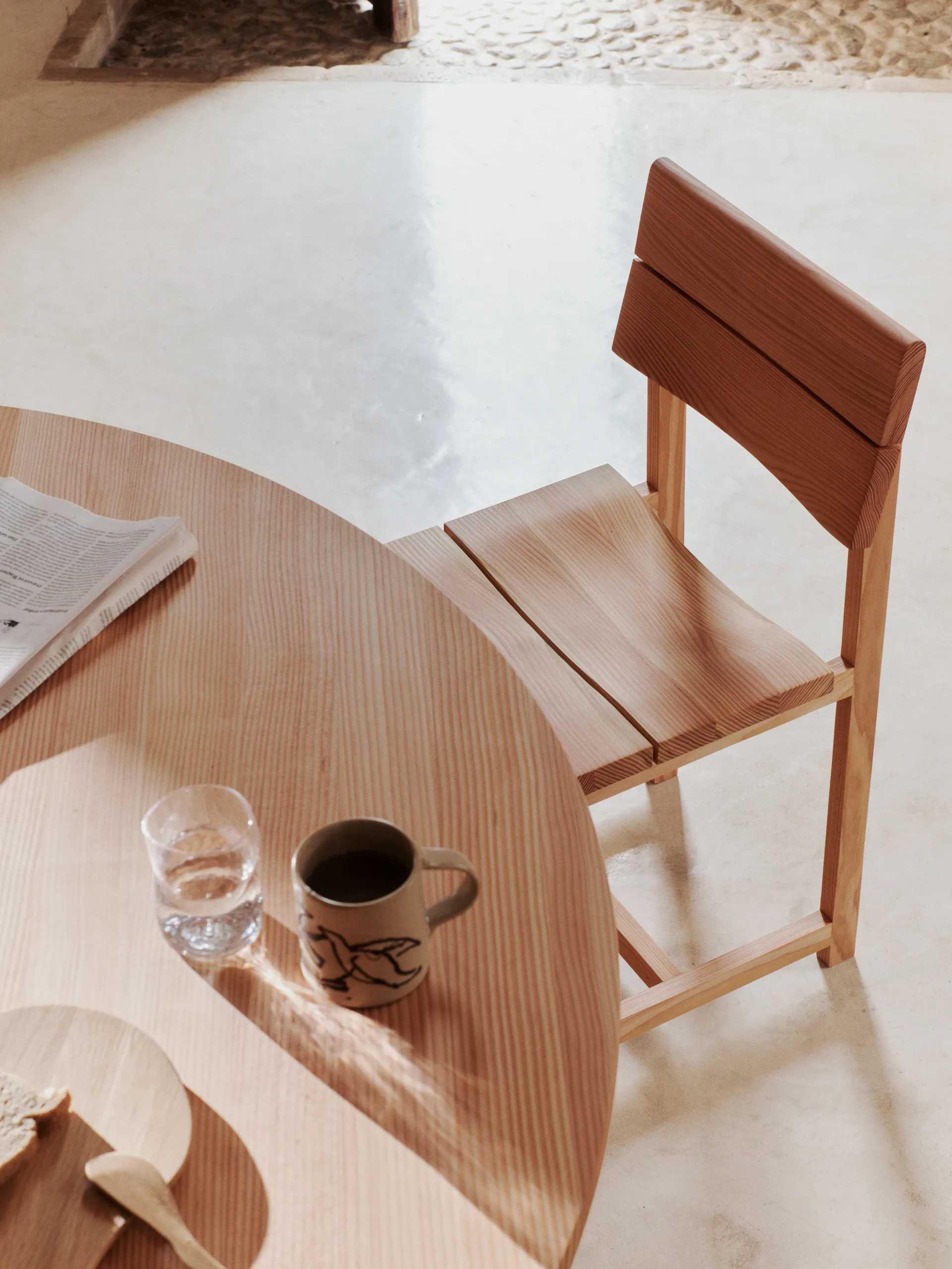 Krzesło Visit, Daglezja zielona Ferm Living