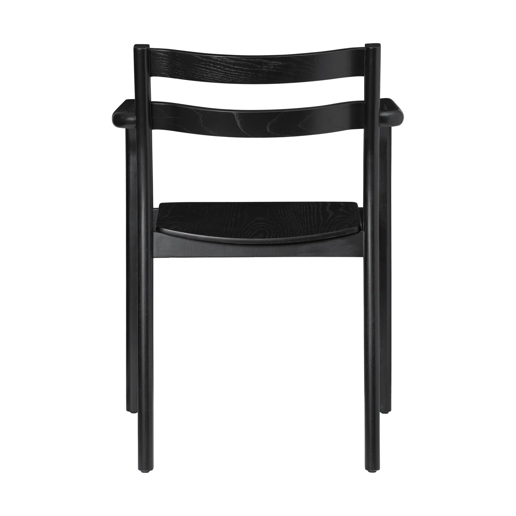 Krzesło z podłokietnikami Boda, Black Ferm Living