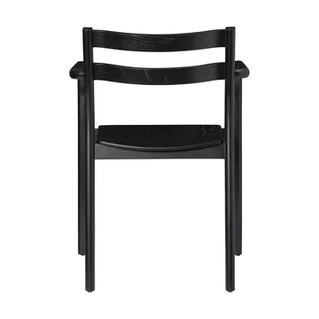 Krzesło z podłokietnikami Boda - Black - Ferm Living