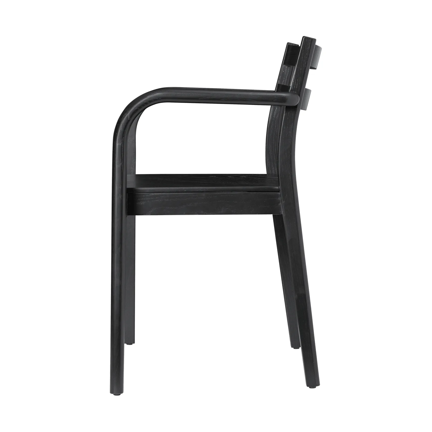 Krzesło z podłokietnikami Boda, Black Ferm Living
