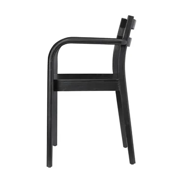Krzesło z podłokietnikami Boda - Black - Ferm Living