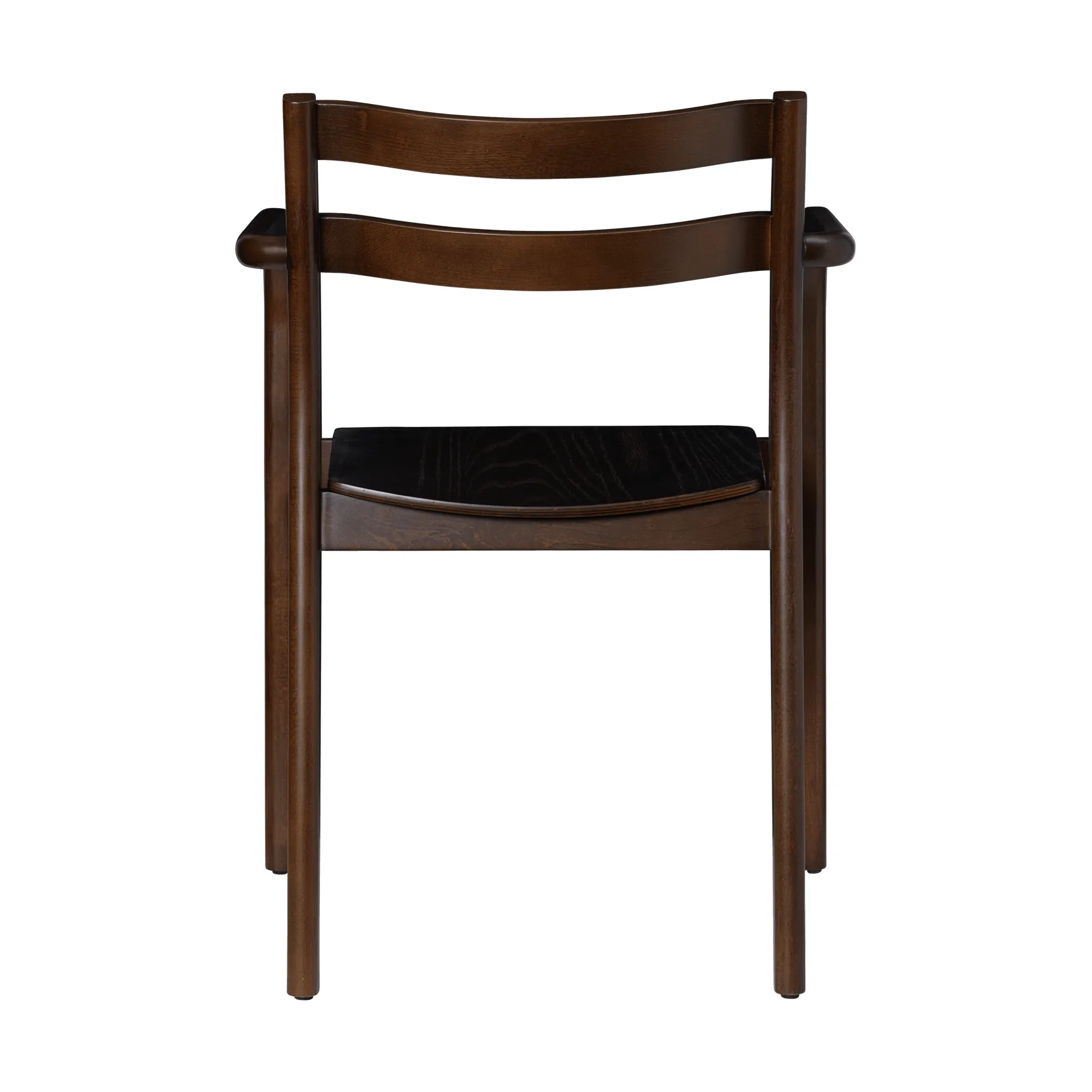 Krzesło z podłokietnikami Boda, Dark stained beech Ferm Living