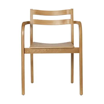 Krzesło z podłokietnikami Boda - Natural oak - Ferm Living
