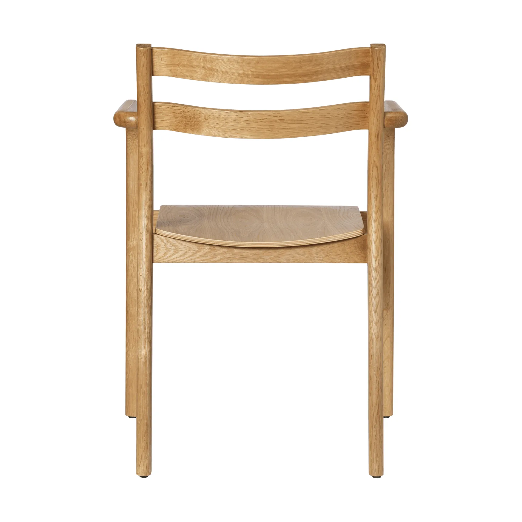 Krzesło z podłokietnikami Boda, Natural oak Ferm Living