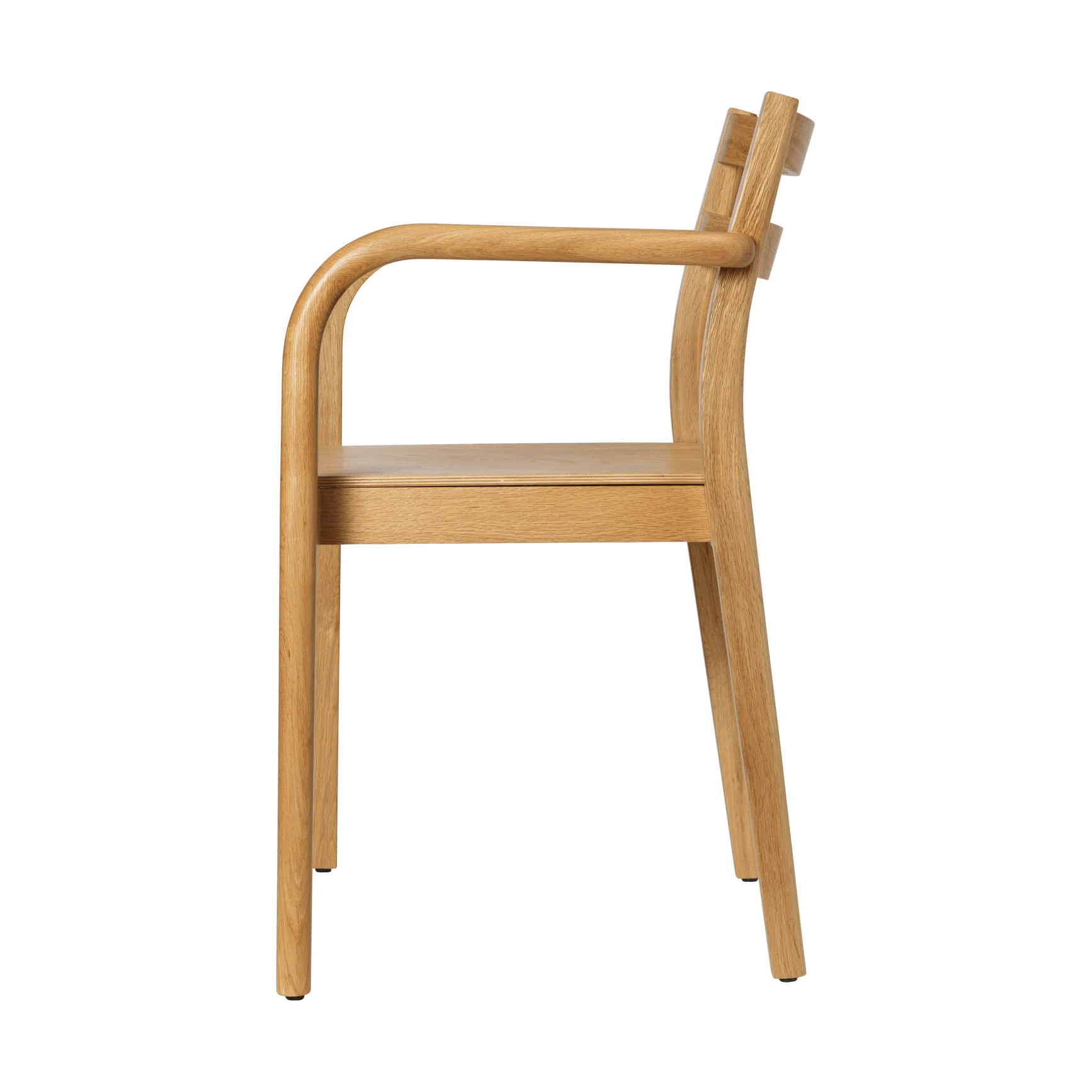 Krzesło z podłokietnikami Boda, Natural oak Ferm Living