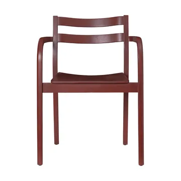 Krzesło z podłokietnikami Boda - Red brown - Ferm Living