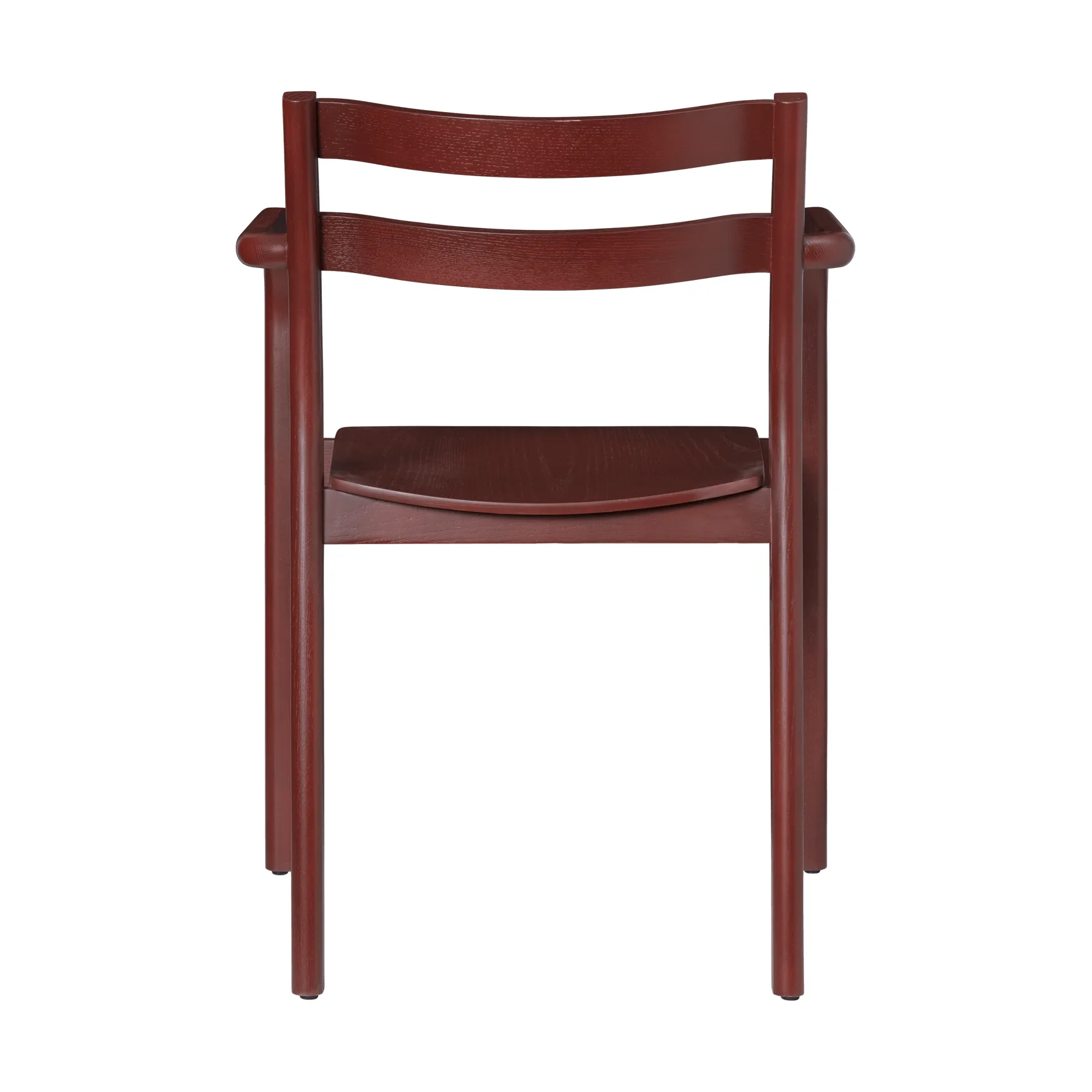 Krzesło z podłokietnikami Boda, Red brown Ferm Living