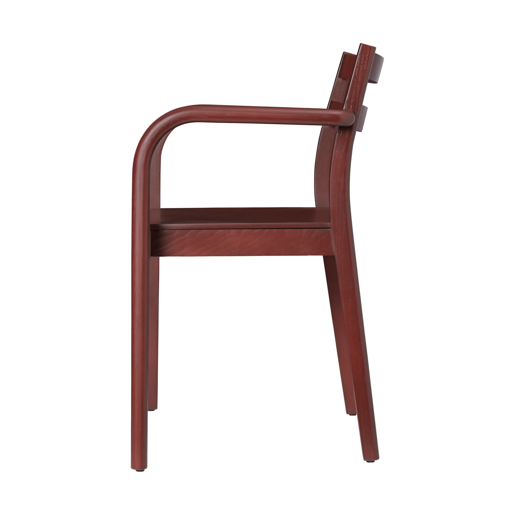 Krzesło z podłokietnikami Boda, Red brown Ferm Living