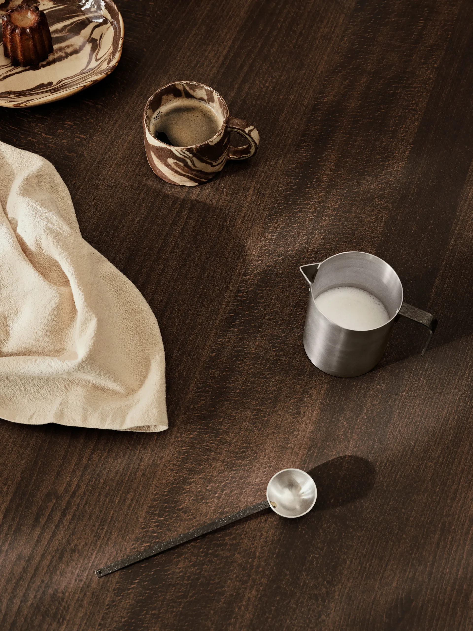 Kubek Ryu, niski 20 cl, Sand-brown Ferm Living