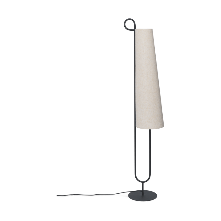 Lampa podłogowa Ancora - Czarny-Naturalny - ferm LIVING