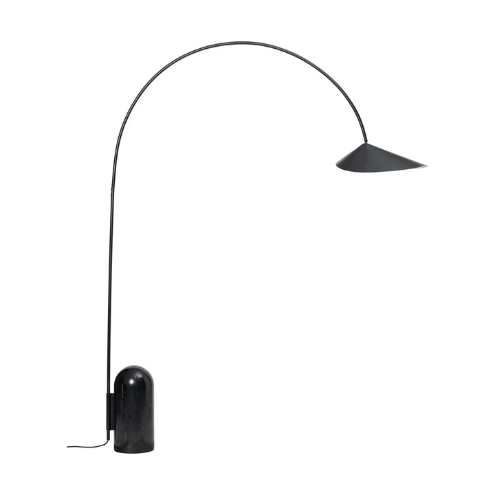 Lampa podłogowa Arum arched - Black - Ferm Living