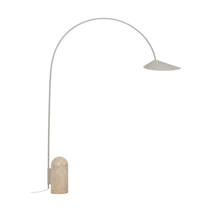 Lampa podłogowa Arum arched - Cashmere - Ferm Living