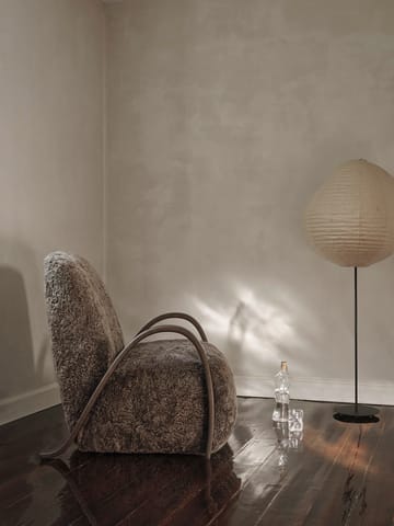 Lampa podłogowa Kurbis high - Natural-black - Ferm Living