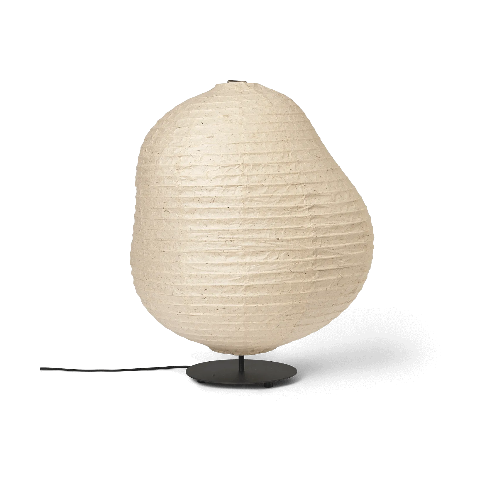 Lampa podłogowa Kurbis low, Natural-black Ferm Living