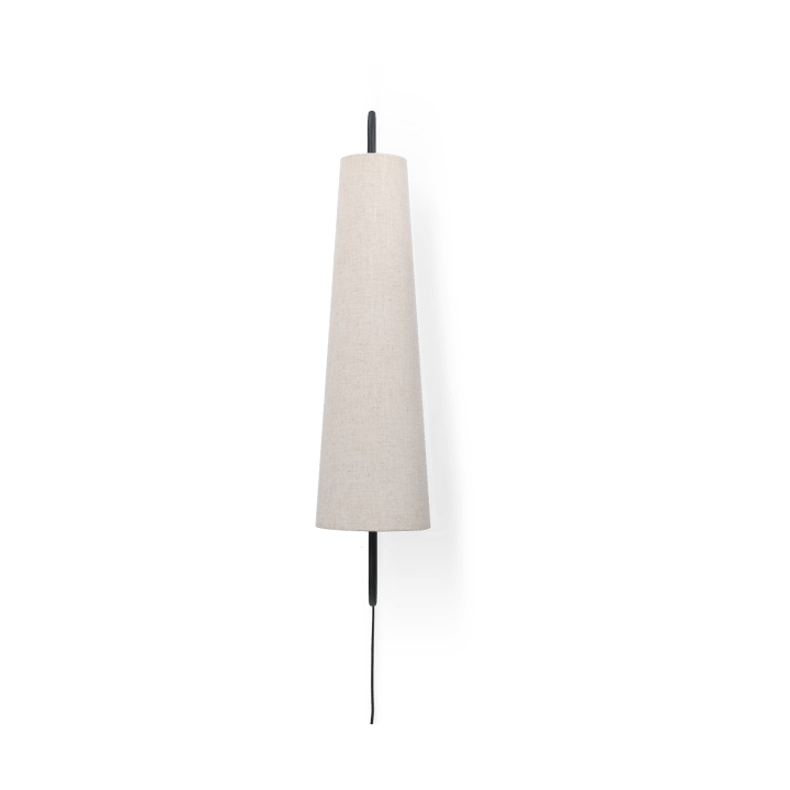 Lampa ścienna Ancora, Czarny-Naturalny Ferm Living