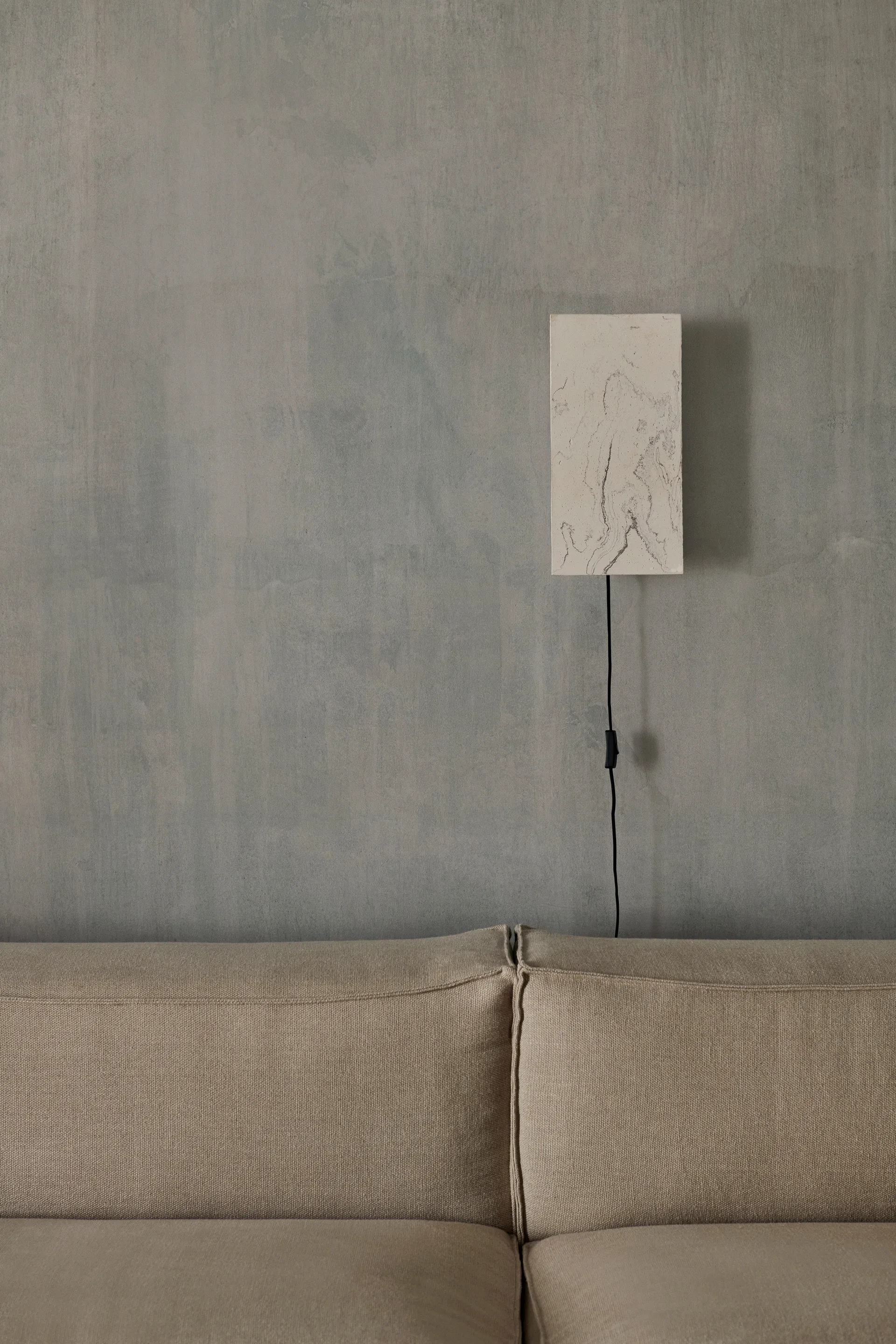Lampa ścienna Argilla, Marble White Ferm Living