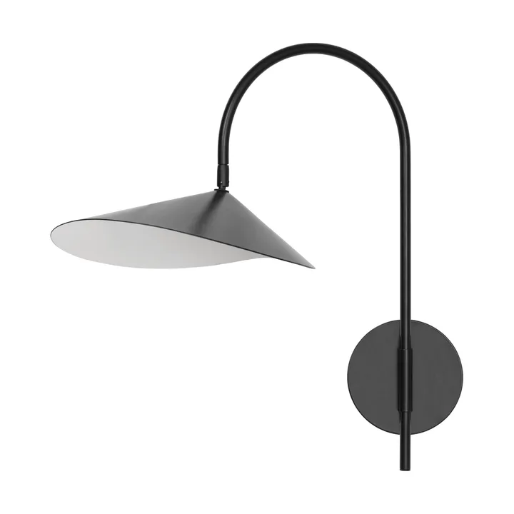 Lampa ścienna Arum Swivel do stałej instalacji - Black - Ferm Living